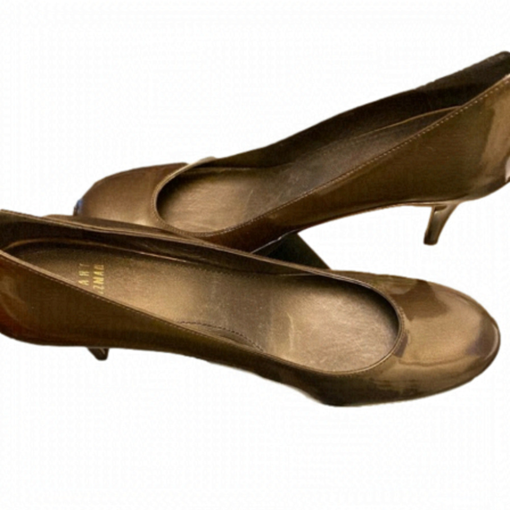 Stuart Weitzman  Bronze Pumps-Vintage (Size 10AA)